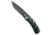 Piranha Piranha X Automatic Knife Green Aluminum 3.3" Black Serr, Green, 154CM, adult, BHQ-26290