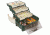 Plano Tackle Systems Hybrid Hip 3 Tray Box, Forest Green, 723300