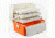 Plano XL Front Access 3 Tray Box - Orange &amp; White 747-004