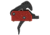 POF USA Standard Two Stage Trigger with KNS Pins, 4.5 lb Pull Weight, Red/Black, 1511
