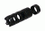 POF USA Three Chamber Muzzle Brake And Locknut Kit .308 Caliber Black