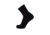 Point 6 Active Extra Light 3/4 Crew Mens Socks, Black, X-Large, 2155-204-08
