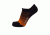 Point 6 Active Peak Ultralight No Show Tab  Men's Socks, Black/Orange, X-Large 1776-290-08