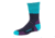 Point 6 Block Stripe Extra Light Crew Kids Socks, Dark Navy, Small, 4538-233-02
