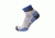 Point 6 Hiking Block Stripe Light Mini Crew Men's Socks, Silver, Medium 3560-206-06