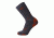 Point 6 Hiking Expedition Extra Heavy Mid Calf Men's Socks, Gray/Red, Small 2540-208-05