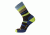 Point 6 Hiking Mixed Stripe Medium Crew  Men's Socks, Chestnut, Medium 2567-203-06