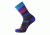 Point 6 Hiking Mixed Stripe Medium Crew  Men's Socks, Imperial, Small 2567-215-05