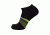 Point 6 Running Wall Street Extra Light Mini Crew Men's Socks, Black/Super Lime, Small 1179-276-05