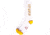 Poler Baconic Socks, White, One Size, 213ACUSK07-White-O/S