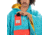Poler Poncho, Goldenrod/Bluepine, One Size, 214ACU5601-GBluepine-O/S