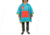 Poler Poncho, Goldenrod/Bluepine, One Size, 214ACU5601-GBluepine-O/S