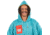 Poler Poncho, Goldenrod/Bluepine, One Size, 214ACU5601-GBluepine-O/S