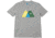 Poler Venn Tee - Men's-Gray Heather-X-Large