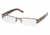 Polo PH 1067 Eyeglasses Styles Light Brown Frame w/Non-Rx 52 mm Diameter Lenses, 9118-5217
