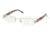 Polo PH1115 Eyeglass Frames 9116-5217 - Light Gold Frame, Demo Lens Lenses