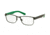 Polo PH1157 Single Vision Prescription Eyeglasses 9005-53 - Semi Shiny Green Frame