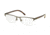 Polo PH1161 Eyeglass Frames 9050-53 - Shiny Brusched Gun Metal Frame