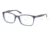 Polo PH2090 Eyeglass Frames 5276-5318 - Dark Blue Transparent Frame