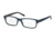 Polo PH2132 Single Vision Prescription Eyeglasses 5525-53 - Matte Crystal Blue Frame