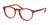 Polo PH2150 Single Vision Prescription Eyeglasses 5458-47 - Vintage Cristal Red Frame