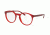 Polo PH2157 Eyeglass Frames 5458-47 - Shiny Cristal Red Frame