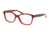 Polo PH2198 Eyeglass Frames 5731-54 - Trasparent Burgundy