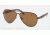 Polo PH3082 Sunglasses 924573-61 - Dk Gunmet Vintange Effect Frame, Brown Lenses