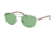 Polo PH3107 Progressive Prescription Sunglasses PH3107-932671-55 - Lens Diameter 55 mm, Frame Color Aged Silver