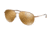 Polo PH3111 Sunglasses 93177D-59 - Demishiny Bronze Frame, Mirror Gold Lenses