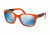Polo PH4089 Sunglasses 546055-54 - Rubber Orange Frame, Grey Mirror Blue Lenses