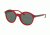 Polo PH4112 Single Vision Prescription Sunglasses PH4112-545871-50 - Lens Diameter 50 mm, Frame Color Shiny Crystal Red