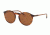 Polo PH4129 Sunglasses 500773-53 - Striped Havana Frame, Brown Lenses