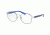 Polo PP8038 Eyeglass Frames 3219-45 - Silver Navy/navy Bright Blue Frame