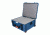 Porta Brace PB-2750F Wheeled Superlite Vault Hard Case,Blue,21x18x9in w/Foam/Backpack PB-2750BKF