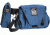 Porta Brace Waist Belt Production Pack with AC Pouch Blue BP-3