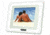 Portable USA 8'' Acrylic White Digital Picture Frame PU8C