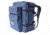 PortaBrace BK-3BLC Large Modular Backpack Camcorder Case with Standard Straps and 2-Pocket Module - Blue
