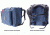 Porta-Brace Modular Backpack and Case, Large, with Laptop Module and Standard Straps - Blue BK-3LCL