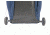 PortaBrace ShellPack Tripod Case with Wheels - Blue TS-46BOR