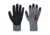 Portwest AHR+ Nitrile Foam Glove, Grey/Black, Extra Large, CT69G8RXL