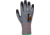 Portwest AHR Nitrile Foam Glove, Grey/Black, Extra Large, CT67G8RXL