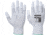 Portwest Antistatic PU Fingertip Glove, Grey, Large, A198GRRL