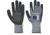 Portwest Dermiflex Plus Glove, Grey/Black, Large, A351G8RL