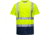 Portwest Hi-Vis 2-Tone T-Shirt, Yellow/Navy, Large, S378YNRL