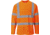 Portwest Hi-Vis Cotton Comfort Long Sleeved T-Shirt, Orange, Large, S278ORRL
