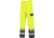 Portwest Hi-Vis Lined Contrast Pants, Yellow/Navy, Large, S686YNRL