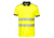 Portwest PW3 Hi-Vis Polo Short Sleeve Shirt, Yellow/Black, Large, T180YBRL