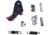 Powder River Precision Hellcat PRP Trigger Upgrade Kit, Black Trigger/Red Safety, PRP-HV1-TK2R