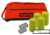 Powerflare 24-Pack PowerFlare Soft Pack, Magnetic, Red/Blue LEDs, Tan Shell SP24M-RB-T